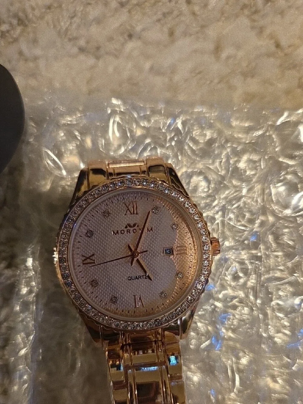 Women's Rose Gold Bracelet Watch - Elegant Link Strap